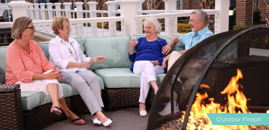 Outdoor firepit